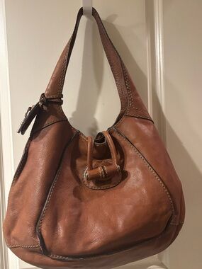 Fossil Fifty-Four Pebbled Leather Tote 👜 Gorgeous!